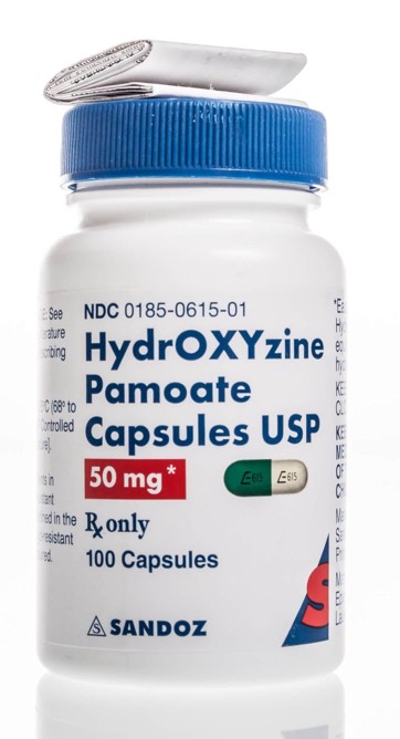 boîte hydroxyzine