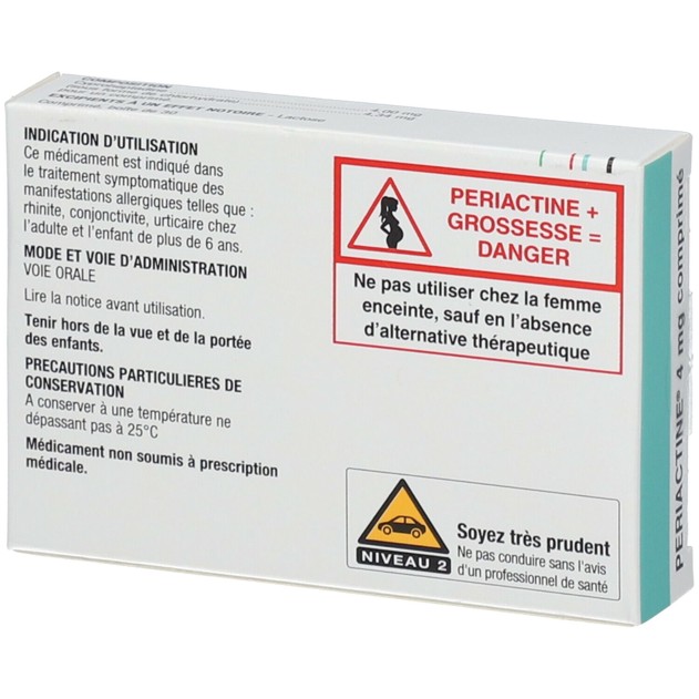 Prix Periactin générique