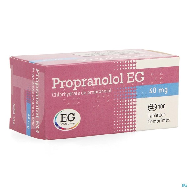 dosages propranolol